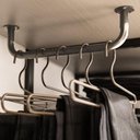 Ver imagem 3 de Suporte para Cabides Curvo Cabideiro 38cm Barra Organizador Multifuncional Masutti