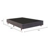 Base Box Casal 138x188x37cm Mannes - 2