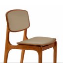 Ver imagem 5 de Conjunto com 2 Cadeiras Malta em Madeira Maciça para Sala de Jantar Moderna Mobília