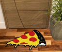 Ver imagem 1 de TAPETE PIZZA PARA PORTA DE ENTRADA E DECORÇÃO DE SALA QUARTO E COZINHA.
