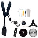 Ver imagem 7 de Roçadeira Lateral Anmax Cg520p 43cc 2,2hp 10000rpm C/ Carretel + Kit de 5 Lâminas de Corte
