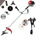 Ver imagem 1 de Roçadeira Lateral Anmax Cg520p 43cc 2,2hp 10000rpm C/ Carretel + Kit de 5 Lâminas de Corte