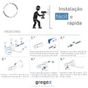 Ver imagem 5 de Suporte Porta Papel Higiênico Cor Prata em Metal de Luxo