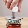 Abridor de Tampas Frascos Potes de vidro Conservas Compotas - Branco - 2