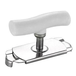 Abridor de Tampas Frascos Potes de vidro Conservas Compotas - Branco