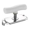 Abridor de Tampas Frascos Potes de vidro Conservas Compotas - Branco - 1