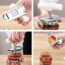 Ver imagem 4 de Abridor de Tampas Frascos Potes de vidro Conservas Compotas - Branco