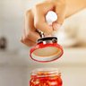 Abridor de Tampas Frascos Potes de vidro Conservas Compotas - Branco - 3