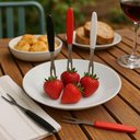Ver imagem 2 de Kit 36 Garfos para Petiscos Tramontina Pequenos Servir Porções Aperitivos Petiscaria Restaurante