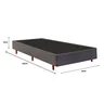 Base Box Bipartida King em Madeira 96x203x25cm - 2