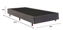 Ver imagem 2 de Base Box Bipartida King em Madeira 96x203x25cm Cinza Mannes