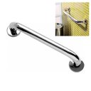 Ver imagem 1 de Alça de Apoio 30cm Barra Inox Banheiro Box Idoso Gestante Segurança Apoio Acessibilidade Corrimao Pa