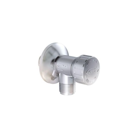 Registro Regulador de Vazão com Filtro 1-2 Censi Cromado