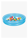 Ver imagem 1 de Piscina de Bolinhas Inflável Infantil 25 Bolas 120 L Jilong Cor Azul