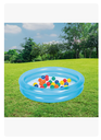 Ver imagem 3 de Piscina de Bolinhas Inflável Infantil 25 Bolas 120 L Jilong Cor Azul