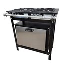 Ver imagem 2 de Fogão 2 Bocas Simples Cefaz com Forno Linha Gold Alta Pressão CFZG-119