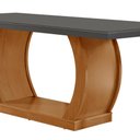 Ver imagem 2 de Mesa para Sala de Jantar 180cm Milena Em MDF e Vidro