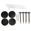 Ver imagem 5 de Gazebo X-flex Oxford 3 X 3 M Preto Mor 003576