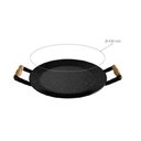 Ver imagem 2 de Disco para Churrasco Esmaltado com Alça de Madeira 43 Cm