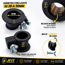 Ver imagem 2 de Kit 10 Presilha Injetada 30mm para Barra Pump Borboleta Trava Anilha Estúdio Academia Musculação