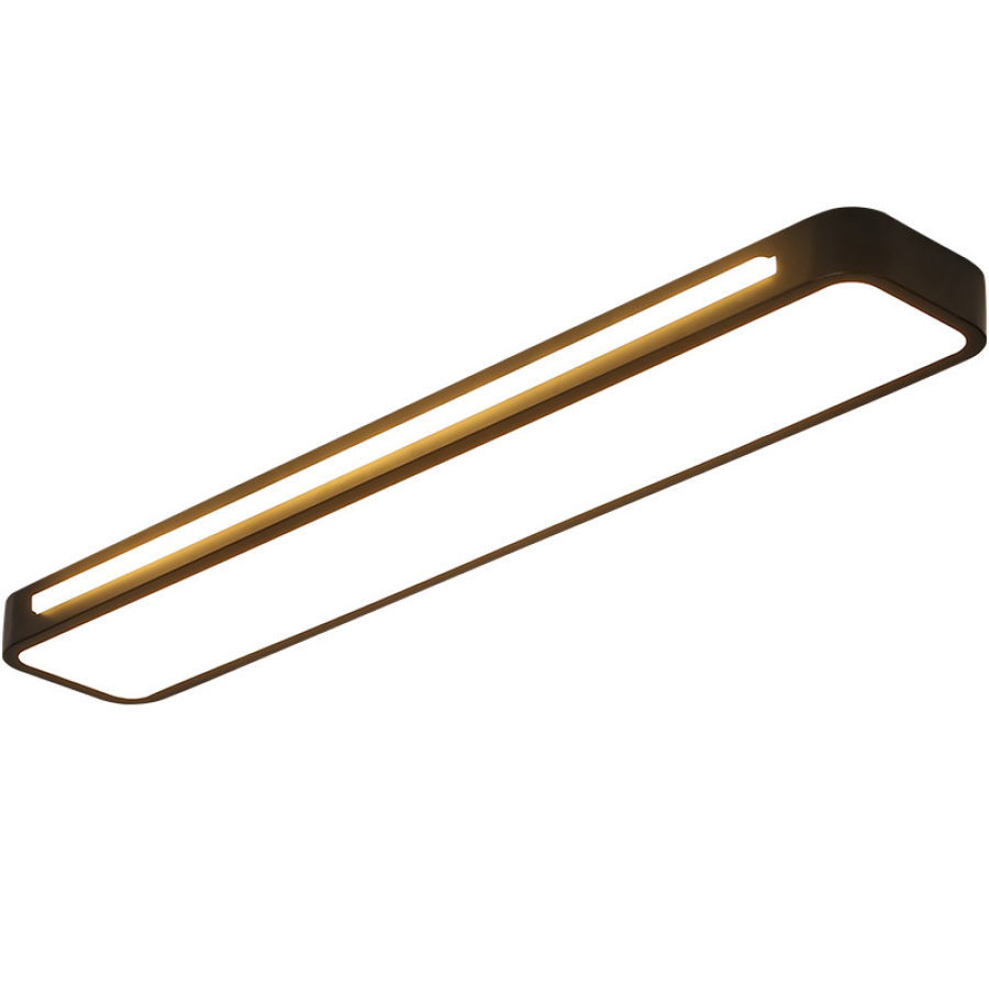 Luminária de Teto Metal Linear Regulável Moderna Led para Sala de Jantar, Cozinha, Quarto, Corredor