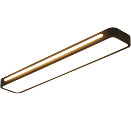 Luminária de Teto Metal Linear Regulável Moderna Led para Sala de Jantar, Cozinha, Quarto, Corredor - 1