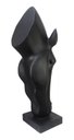 Ver imagem 2 de Escultura Estátua Decorativa Cabeça de Cavalo Grande 108cm:preto Fosco