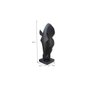 Escultura Estátua Decorativa Cabeça de Cavalo Grande 108cm:preto Fosco - 5