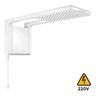 Chuveiro Elétrico Acqua Storm 7800w 220v Branco Lorenzetti Acqua Storm Branco - 2