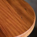 Ver imagem 5 de Mesa Bistrô Celeste em Tampo Redondo de Madeira com Base em Aço Carbono Preto G87 - Granbelo