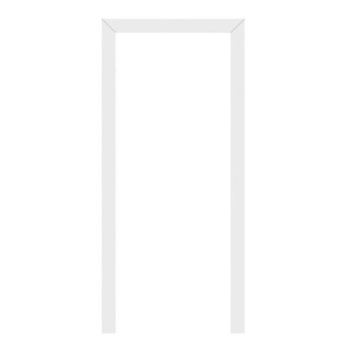 Kit Guarnição de MDF 220cm x 110cm x 5cm Primer Casablanca Branco