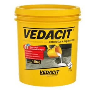 Impermeabilizante Concreto Argamassa Vedacit 1L 1 l