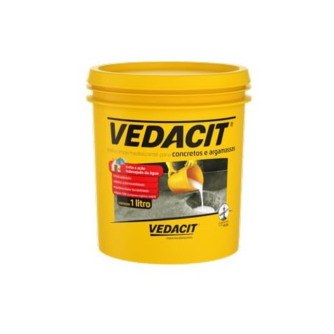 Impermeabilizante Concreto Argamassa Vedacit 1L 1 l