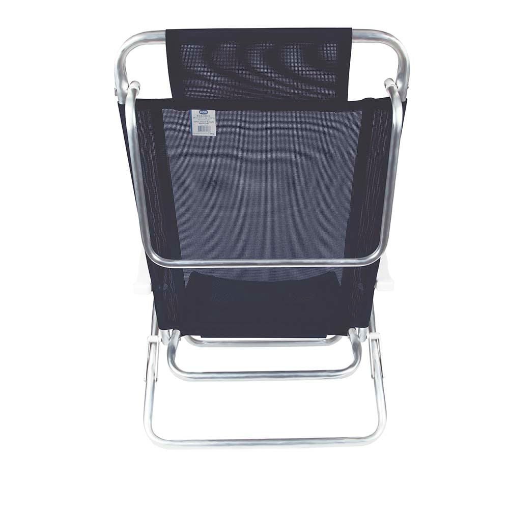 Cadeira Reclinável com Almofada Summer Azul - 4