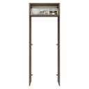 Ver imagem 5 de Porta-Geladeira 83 cm 1 Porta Basculante Rustic/Crema Vik Madesa