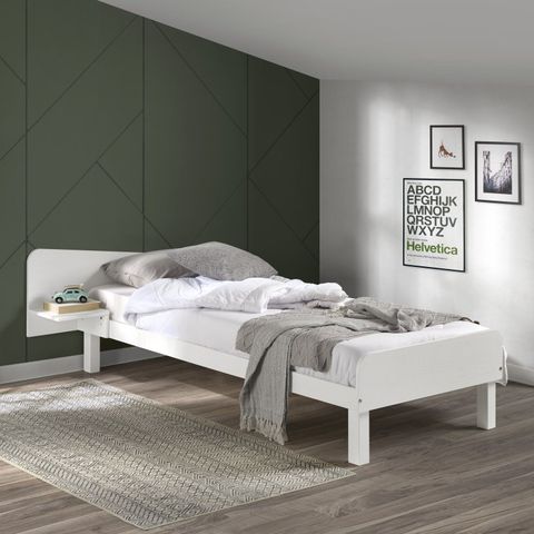 Cama Solteiro Pampa CabeCasa MadeiraOriginals Branco