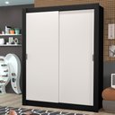 Ver imagem 2 de Guarda-roupa Solteiro Madesa Dallas Plus 2 Portas de Correr 4 Gavetas