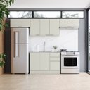 Ver imagem 1 de Cozinha Compacta 4 Peças 100% MDF com 3 Aéreos Fineze