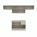 Ver imagem 5 de Cozinha Compacta 4 Peças 100% MDF com 3 Aéreos Fineze