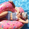 Boia Redonda Piscina Donut Gigante 1,10m - Belifx - 3