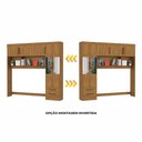Ver imagem 6 de Guarda Roupa Modulado Paris 5 Portas com Espelho e 2 Gavetas