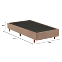 Ver imagem 2 de Base Box Bipartida King 96x203x37cm Mannes