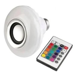 Lampada Musical Caixa Som Bluetooth Led Rgb Controle Wjl2 Luuk Young - 3