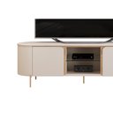 Ver imagem 3 de Rack Bancada P/ Tv até 65 Pol Adele C/ 2 Portas 180x57cm Bali - Dj Móveis