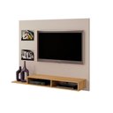 Ver imagem 2 de Painel Hades 145cm em Mdp Valdemóveis Off White/ Cinamomo