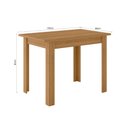 Ver imagem 3 de Mesa de Jantar Bellagio Retangular 108cm com 4 Cadeiras Clara Poliman Móveis
