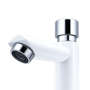 Ver imagem 3 de Torneira Automática de Mesa Alta para Lavatório em ABS Branco - Bognar