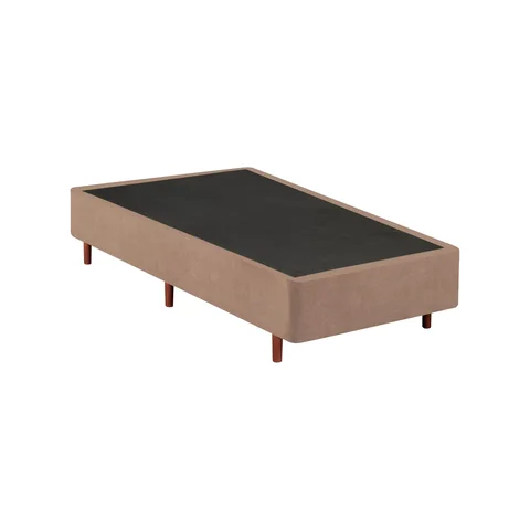 Base Box Bipartida King 96x203x37cm Mannes Bege
