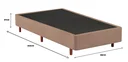 Ver imagem 2 de Base Box Bipartida King 96x203x37cm Mannes Bege