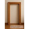 Porta Frisada R30k 210x90cm 35mm Reforço Fechadura:cerejeira - 5